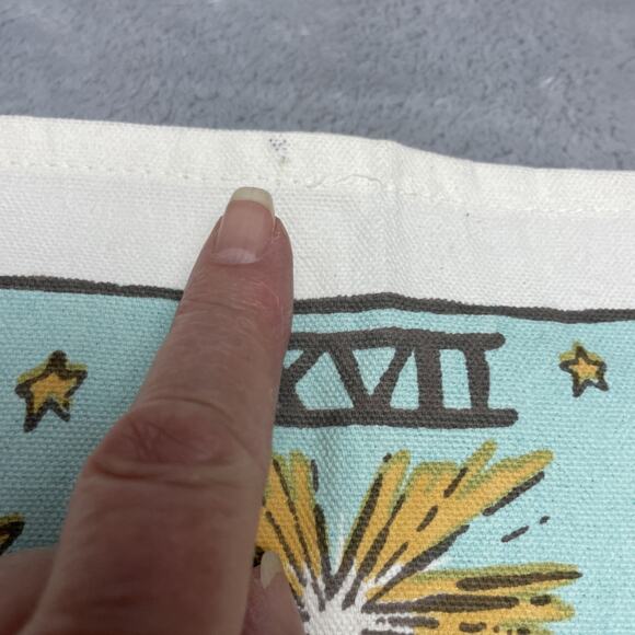 UO Home The Star Tarot Card Tapestry Wall Hanging 14.5x21 Boho Celestial Witchy - Picture 7 of 7